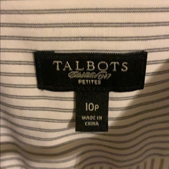Talbots button down blouse - Picture 2 of 2
